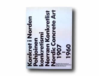 Photo showing the book Konkret i Norden – Nordic Concrete Art 1907–1960