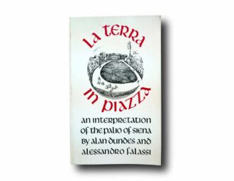 Photo showing the book La Terra in Piazza: An Interpretation of the Palio of Siena