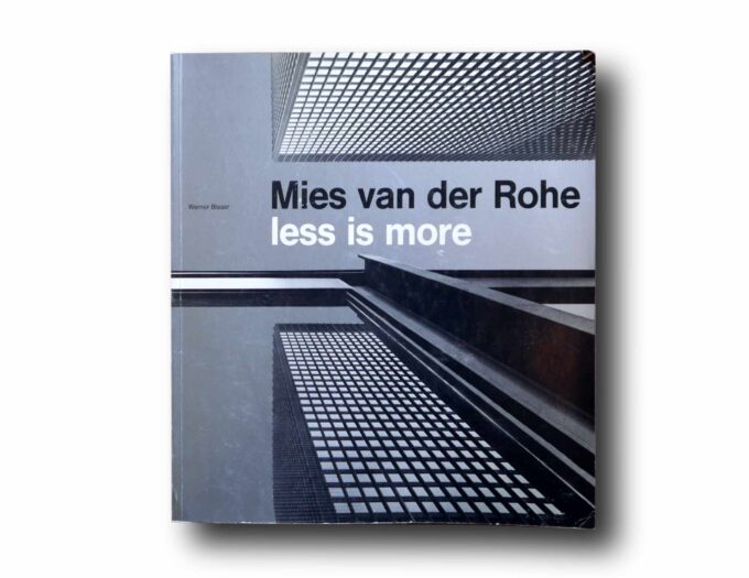 Mies-van-der-Rohe-Less-is-More-kansi Photo showing the book Mies van der Rohe: Less is More