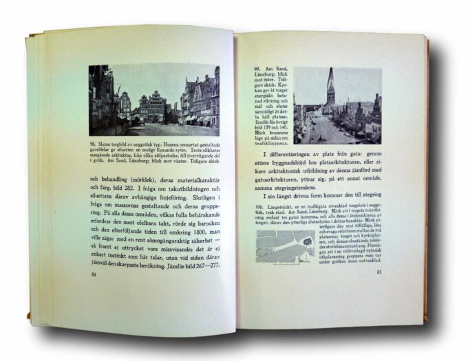 Strengell-Staden-som-konstverk-auk Photo showing a sample spread of the book Staden som konstverk