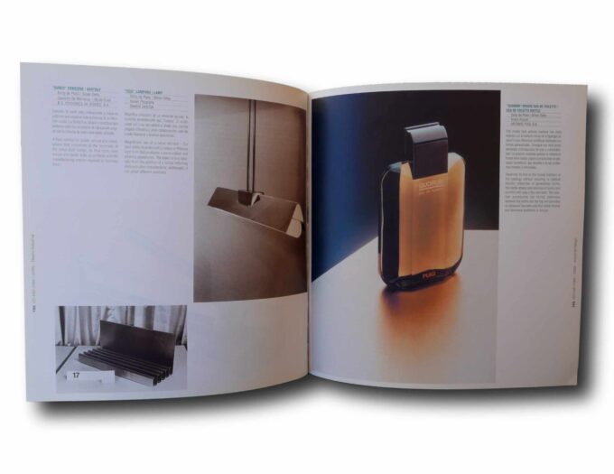 Photo showing a sample spread of the book ADI-FAD (1960/2006) Diseño industrial – Industrial Design