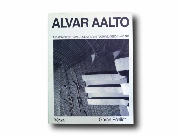 Photo showing the book Alvar Aalto: The Complete Catalogue of Architecture