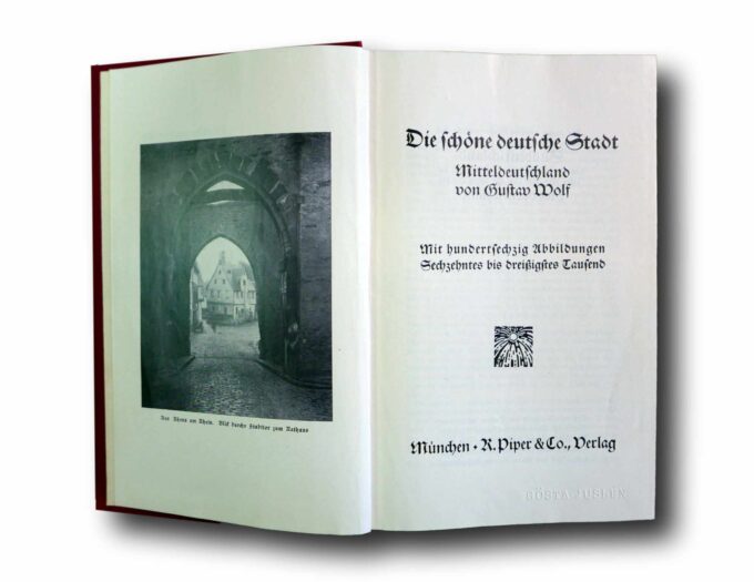 Die-schone-deutsche-Stadt-sis Photo showing the book Die schöne deutsche Stadt: Mitteldeutschland