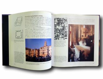 Photo showing a sample spread of the book Italias urbane fenomen: Byrom och mennesker