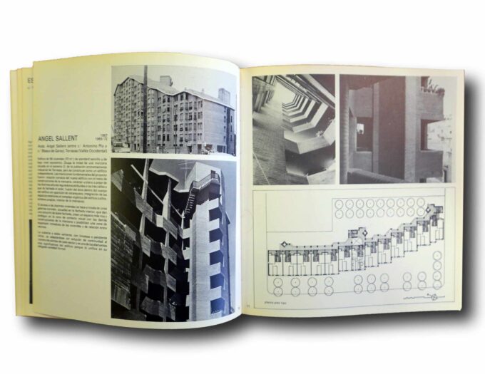 Martorell-Bohigas-Mackay-auk Photo showing a sample spread of the book Martorell–Bohigas–Mackay: Arquitectura 1953–1978