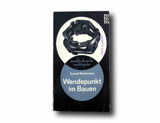 Wachsmann-Wendepunkt-im-Bauen-kansi Photo showing the book Wendepunkt im Bauen