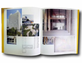 Photo showing a sample spread of the book Brazil´s Modern Architecture