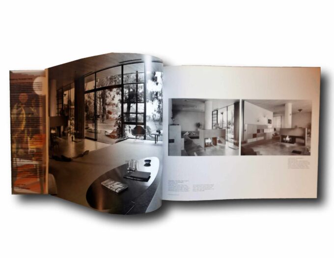 Case-Study-Houses-complete-auk Photo showing a sample spread of the book Case Study Houses