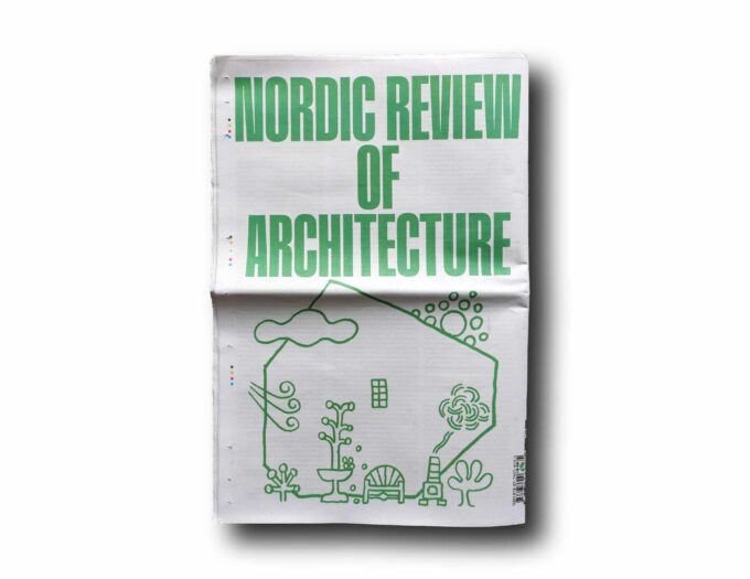 NORA-2-2025-en Photo showing the book Nordic Review of Architecture 2/2025