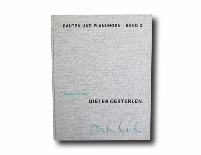 Dieter-Oesterlen-kansi Photo showing the book Dieter Oesterlen