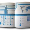Photo showing a sample spread of the book Information is Beautiful