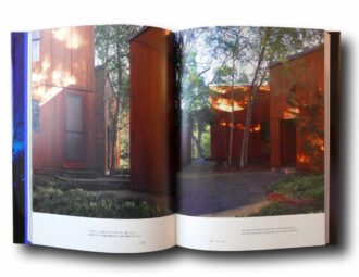 Photo showing a sample spread of the book Louis I. Kahn Houses 1940–1974