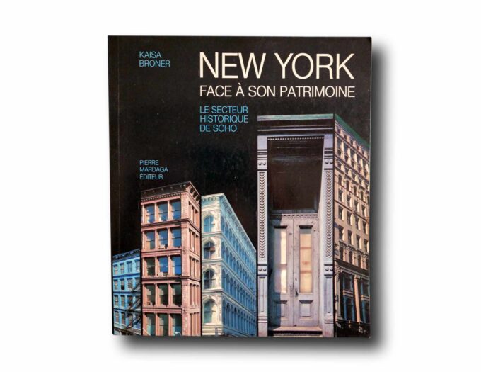 Photo showing the book New York face à son patrimoine