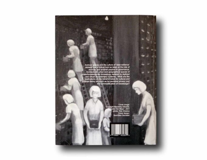 Photo showing a sample spread of the book Archival Spaces