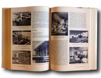 Photo showing a sample spread of the book A History of Modern Art