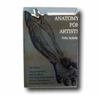 Photo showing the book An Atlas of Anatomy for Artists