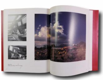 Photo showing a sample spread of the book Frank Lloyd Wright Architect