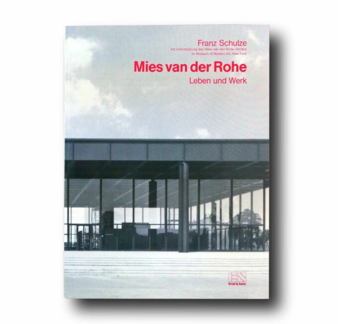 Photo showing the book Mies van der Rohe: Leben und Werk