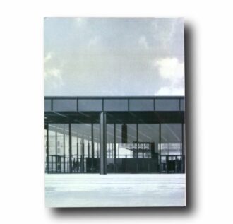 Photo showing a sample spread of the book Mies van der Rohe: Leben und Werk