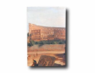 Photo showing a sample spread of the book Venice and Rome in the 18th Century: Landscapes and veduta paintings