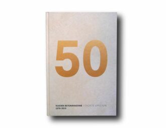 Photo showing the book Vuoden betonirakenne Concrete Structure 1970–2019