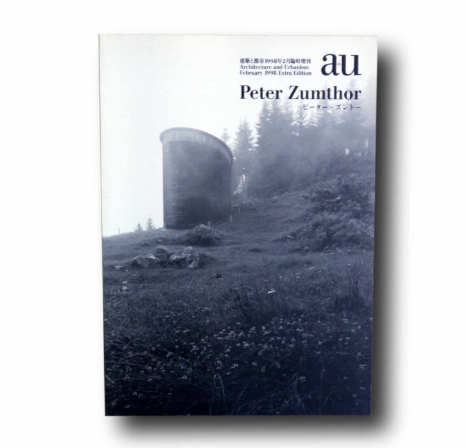 Photo showing the book a+u February 1998 Extra Edition: Peter Zumthor