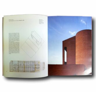 Photo showing a sample spread of the book Alberto Campo Baeza: Works and Projects