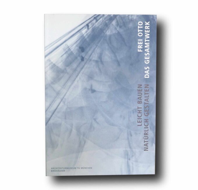 Photo showing the book Frei Otto Das Gesamtwerk
