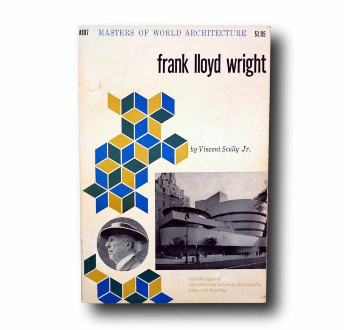 MOWA-A107-Frank-Lloyd-Wright-kansi Photo showing the book