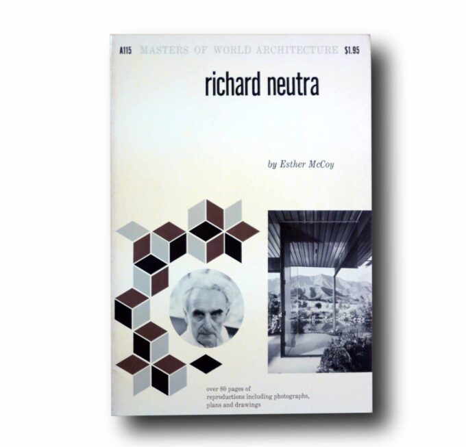 MOWA-A115-Richard-Neutra-kansi Photo showing the book
