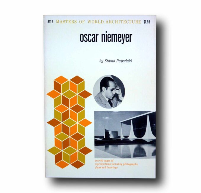 MOWA-A117-Oscar-Niemeyer-kansi Photo showing the book