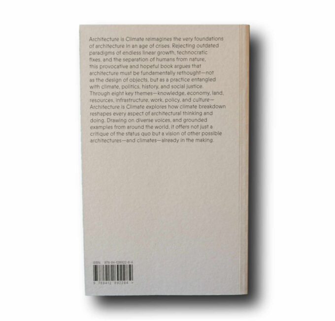 Architecture-is-Climate-taka Photo showing a sample spread of the book Architecture is Climate