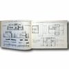 Photo showing a sample spread of the book 111 "Eureka" Rakennuksia – Byggnader No 3
