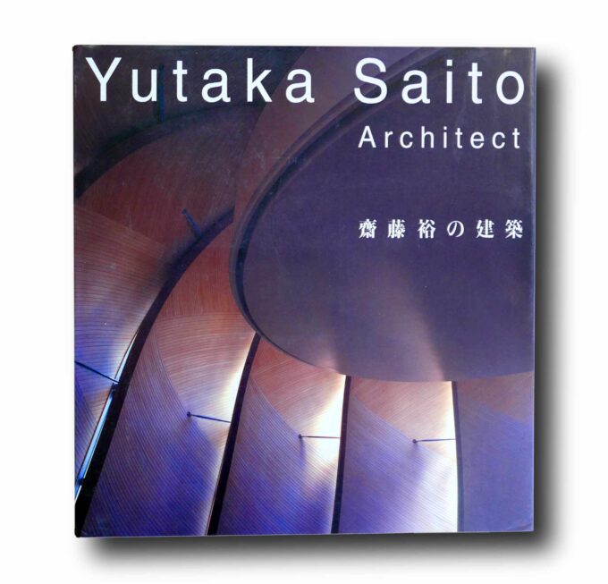 Yutaka-Saito-Architect-kansi Photo showing the book Yutaka Saito Architect