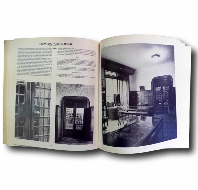 Adolf-Loos-Gravagnuolo-auk Photo showing a sample spread of the book Adolf Loos