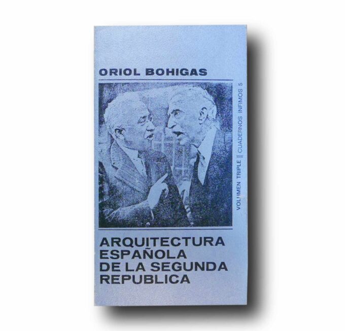 Photo showing the book Arquitectura española de la segunda republica