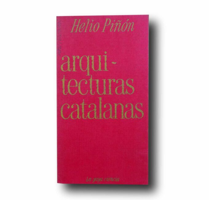 Arquitecturas-catalanas-kansi Photo showing the book Arquitecturas catalanas