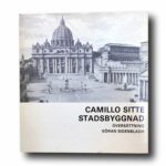 Photo showing the book Camillo Sitte: Stadsbyggnad och dess konstnärliga grundsatser