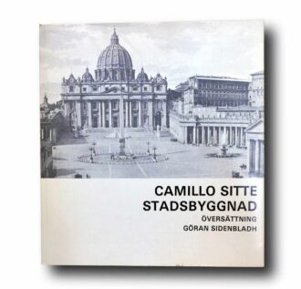 Photo showing the book Camillo Sitte: Stadsbyggnad och dess konstnärliga grundsatser