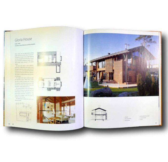 Small-Houses-in-Finland-auk Photo showing a sample spread of the book Small Houses in Finland