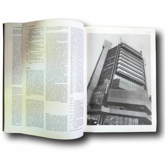 Contemporary-Architects-auk Photo showing a sample spread of the book Contemporary Architects