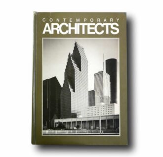Photo showing the book Contemporary Architects