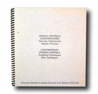 Photo showing the book Contemporary Spanish Graphics