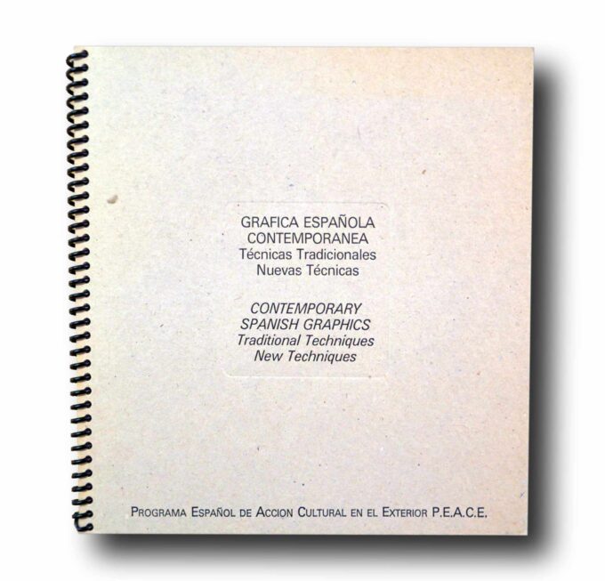 Photo showing the book Contemporary Spanish Graphics