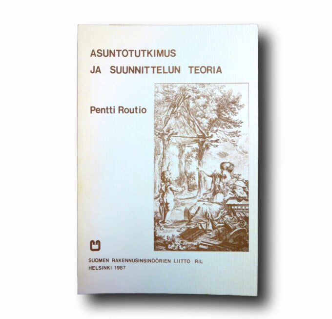 Routio-Asuntotutkimus-kansi Photo showing the book Asuntotutkimus ja suunnittelun teoria