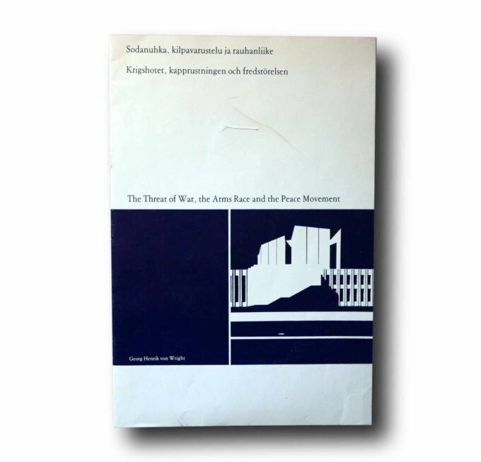 Sodanuhka-kilpavarustelu-rauhanliike-kansi Photo showing the book Sodanuhka