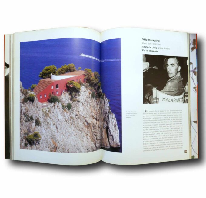 Twentieth-Century-Houses-auk Photo showing a sample spread of the book Twentieth-Century Houses: Europe