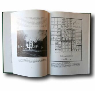 Photo showing a sample spread of the book Florida Capitol Center