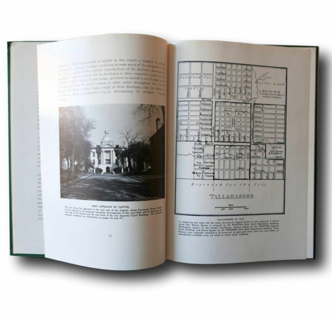 Florida-Capitol-Center-auk Photo showing a sample spread of the book Florida Capitol Center