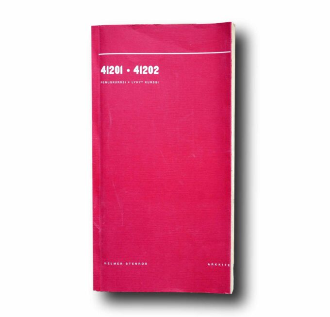 Photo showing the book Helmer Stenros 41201–41202 peruskurssi–lyhytkurssi